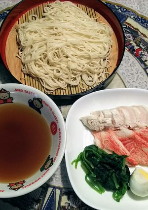 そうめんのつけ麵風-レシピのメイン写真