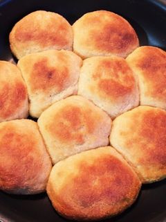 1.83g超低糖質!小麦ファイバー丸パン-レシピのメイン写真