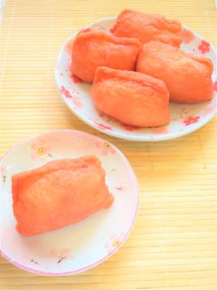 ☺ピンクで可愛い♡簡単♪桃色いなり寿司☺-レシピのメイン写真
