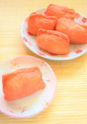 ☺ピンクで可愛い♡簡単♪桃色いなり寿司☺-レシピのメイン写真