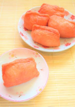 ☺ピンクで可愛い♡簡単♪桃色いなり寿司☺-レシピのメイン写真