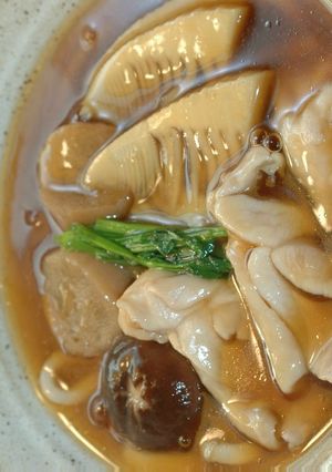 鶏の治部煮(蕎麦ｏｒ饂飩）-レシピのメイン写真