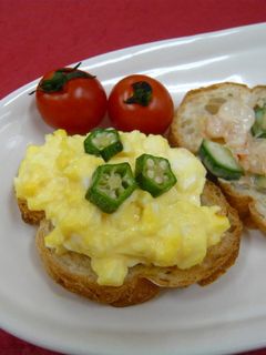 ブルスケッタ(透析食)-レシピのメイン写真
