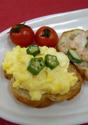 ブルスケッタ（透析食）-レシピのメイン写真