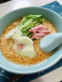 ごま豆乳冷やし担々そうめん-レシピのメイン写真