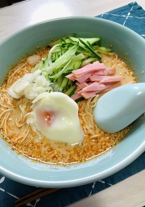 ごま豆乳冷やし担々そうめん-レシピのメイン写真