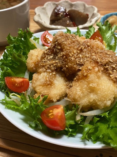 白身魚の竜田揚げ レモン醤油だれ-レシピのメイン写真