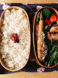 お弁当★豪華真夏のアスパラ肉巻き★メイン-レシピのメイン写真