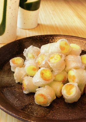 モッチリとろ〜り！枝豆風味の簡単おつまみ-レシピのメイン写真
