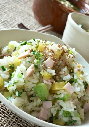 ～　大根葉のご飯　ピラフ風　～-レシピのメイン写真