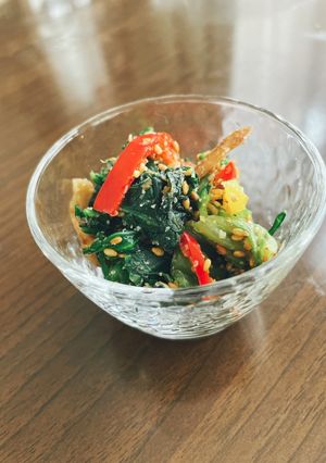 もったいないから出来た夏野菜の胡麻和え-レシピのメイン写真
