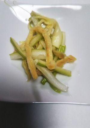 イカとセロリの酢和え-レシピのメイン写真