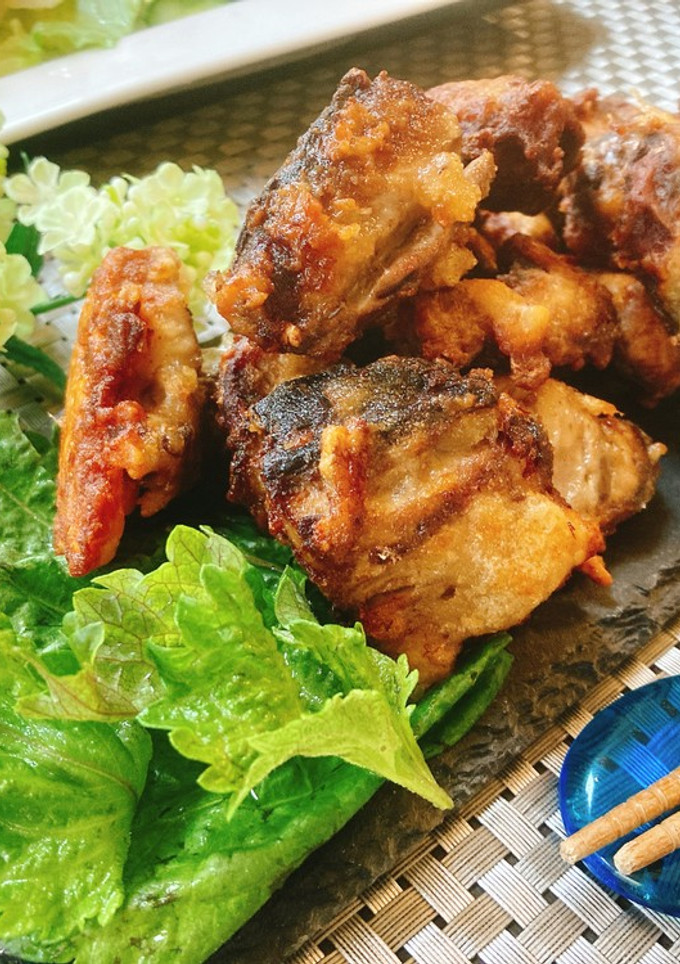 残った煮付けを竜田揚げ（唐揚げ）リメイク-レシピのメイン写真