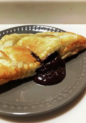 とろ〜り三角チョコパイ-レシピのメイン写真