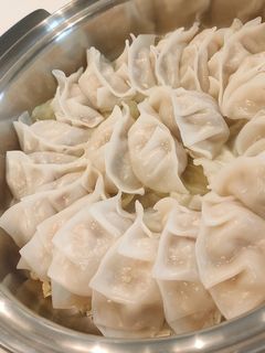 鶏むね肉の蒸し餃子 QC-レシピのメイン写真