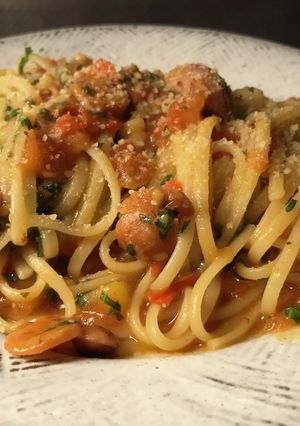 フレッシュトマトのパスタ-レシピのメイン写真