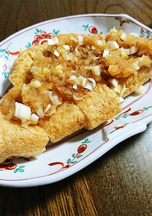 お酒のつまみにどうぞ~美味しい油揚げ~-レシピのメイン写真