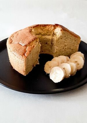 ふんわり甘い♡バナナシフォン-レシピのメイン写真