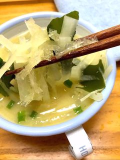 大根とわかめのみそ汁腸活スープダイエット-レシピのメイン写真