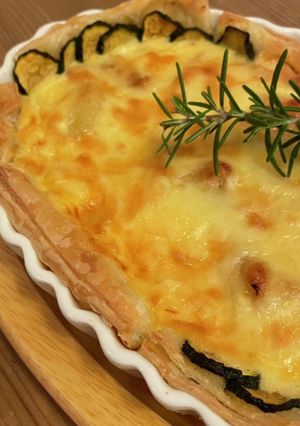 新じゃがと玉ねぎと鶏肉のキッシュ-レシピのメイン写真