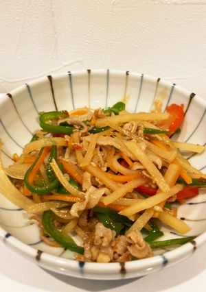 カラフルピリ辛青椒肉絲-レシピのメイン写真
