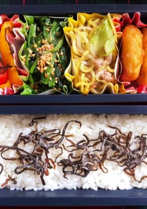 高校生弁当日記（キリナゲット弁当編）-レシピのメイン写真