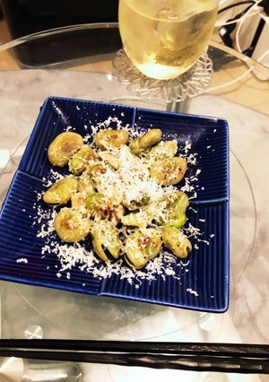 超簡単！そら豆のパルミジャーノがけ-レシピのメイン写真