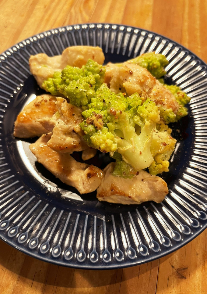 鶏肉のマヨマスタード和え-レシピのメイン写真