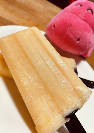あーさんのプリンスメロンアイスキャンデー-レシピのメイン写真