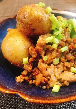 15分で完成！新じゃが肉味噌煮-レシピのメイン写真