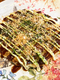 山芋入り オートミールのお好み焼き-レシピのメイン写真