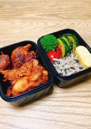男子高校生のお弁当282-レシピのメイン写真