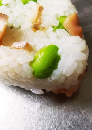 赤魚と枝豆のおにぎり-レシピのメイン写真