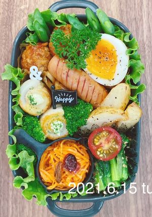 男子高校生お弁当☆037-レシピのメイン写真