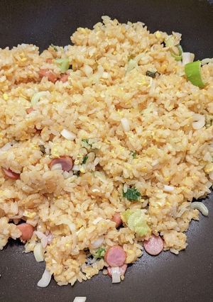 男飯(ネギチャーハン)-レシピのメイン写真