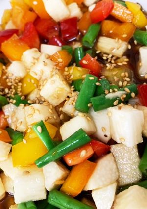 万能野菜♡作り置き♡素麺トッピング♡-レシピのメイン写真