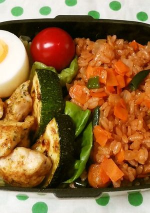 お弁当 2021.6.15-レシピのメイン写真