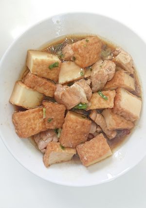 作り置きOK!鶏モモと厚揚げの煮物-レシピのメイン写真