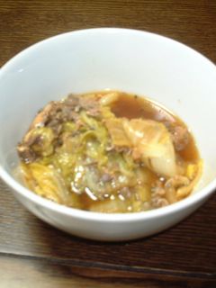 超簡単!さば缶と白菜の煮物-レシピのメイン写真