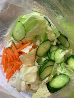 野菜の浅漬け きゅうり キャベツ 人参-レシピのメイン写真