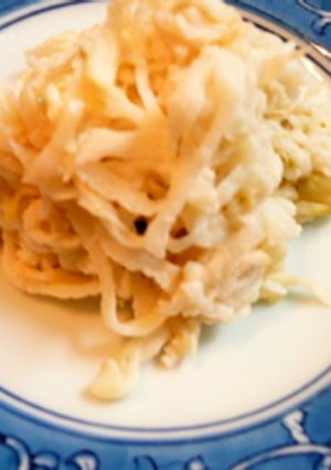 切干大根と帆立の柚子胡椒あえ-レシピのメイン写真