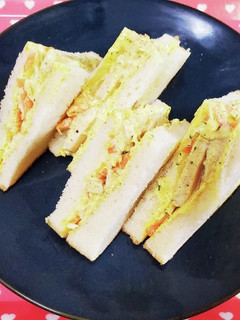 サラダチキンでサンドイッチ-レシピのメイン写真