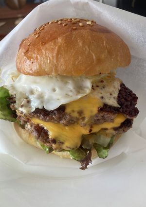 オニオンダブルチーズバーガー-レシピのメイン写真