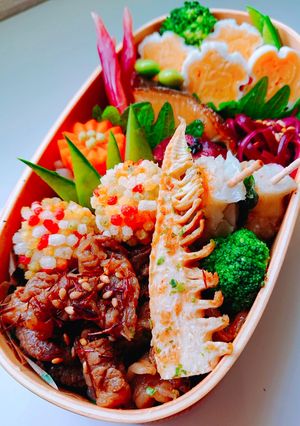 女子高生のお弁当(2021.6.15)-レシピのメイン写真