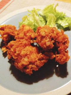 保育園給食★鶏肉の玄米フレーク揚げ-レシピのメイン写真