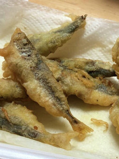 豆あじの天ぷら-レシピのメイン写真