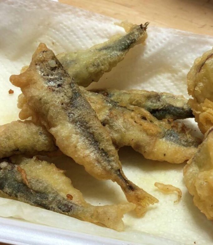 豆あじの天ぷら-レシピのメイン写真