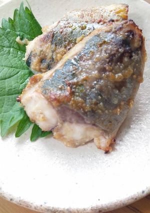 保育園給食★アジのごま味噌焼き-レシピのメイン写真