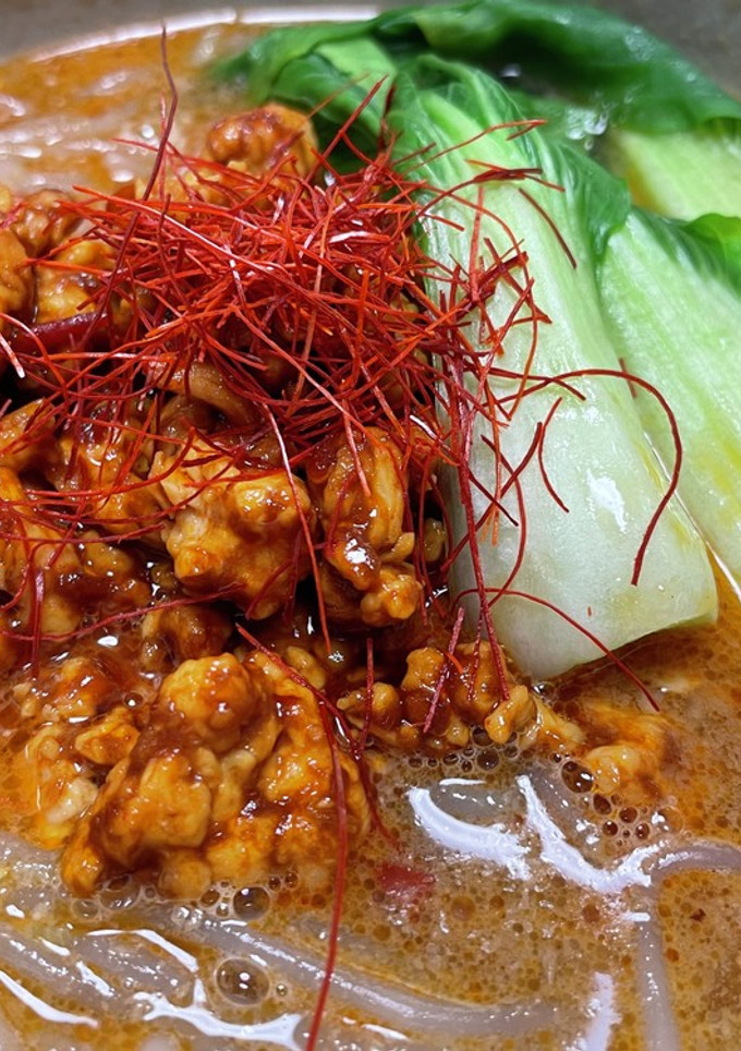 しらたきと鶏ささみを使った低糖質担々麺-レシピのメイン写真