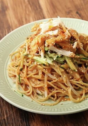 みそラーメンスープで冷やし中華-レシピのメイン写真